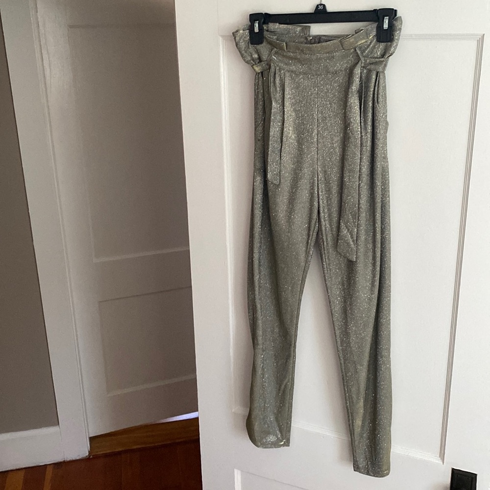 Privy sparkling pants from shoedazzle- NWT